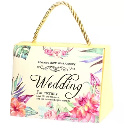 бумажный мешок Bridesmaid слоения мини сумки подарка свадьбы 200gsm бумажной лоснистый