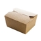 Коробка для завтрака ODM OEM коробки салата макаронных изделий CMYK Pantone Kraft устранимая бумажная