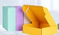 Коробки 9x6x3 9x6x4 отправителя цвета конфеты одежды изготовленные на заказ рифленые