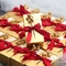 Коробки благосклонности конфеты коробки 8.66*8.66*2.56In европейского шоколада упаковывая бумажные водоустойчивые