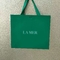 Бумажные мешки зеленого цвета логотипа OEM косметические