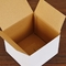 белые картонные коробки 250gsm 12x12x12cm 24x24x24cm 10.3x10.3x11cm