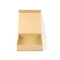 Роскошный магнит складывая коробку бумаги искусства подарочных коробок 1200gsm плоского пакета
