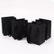 Хозяйственные сумки водоустойчивой черноты супермаркета бумажных мешков одежды Oilproof бумажные