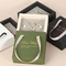 Подарка картона 10x10x3.5 Eco ожерелье коробки дружелюбного упаковывая и подарочная коробка серьги