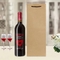 Упаковка сумки бутылки вина бумажного мешка красного вина бумажных мешков CMYK бутылки вина SGS ISO нетоксическая drawstringfabric
