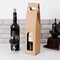сумка подарка вина 2 бутылок бумажных мешков бутылки вина 10cm*35cm*10cm Biodegradable
