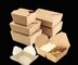 750ml к Biodegradable сэндвичу 2000ml кладет пищевые контейнеры в коробку Eco дружелюбные устранимые