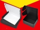Изготовленная на заказ коробка доставки картона черноты коробки гофрированной бумаги Eco дружелюбная