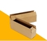 Cuboid коробка доставки 9cmx9cmx27cm мебели коробок Kraft бумажная рифленая