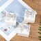 Украшения печатания шелковой ширмы бумажные упаковывая коробку свадьбы картона 2 колец