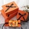 Картонная коробка свадьбы подарочной коробки 1200-1400gsm двойной двери складчатости ISO9001